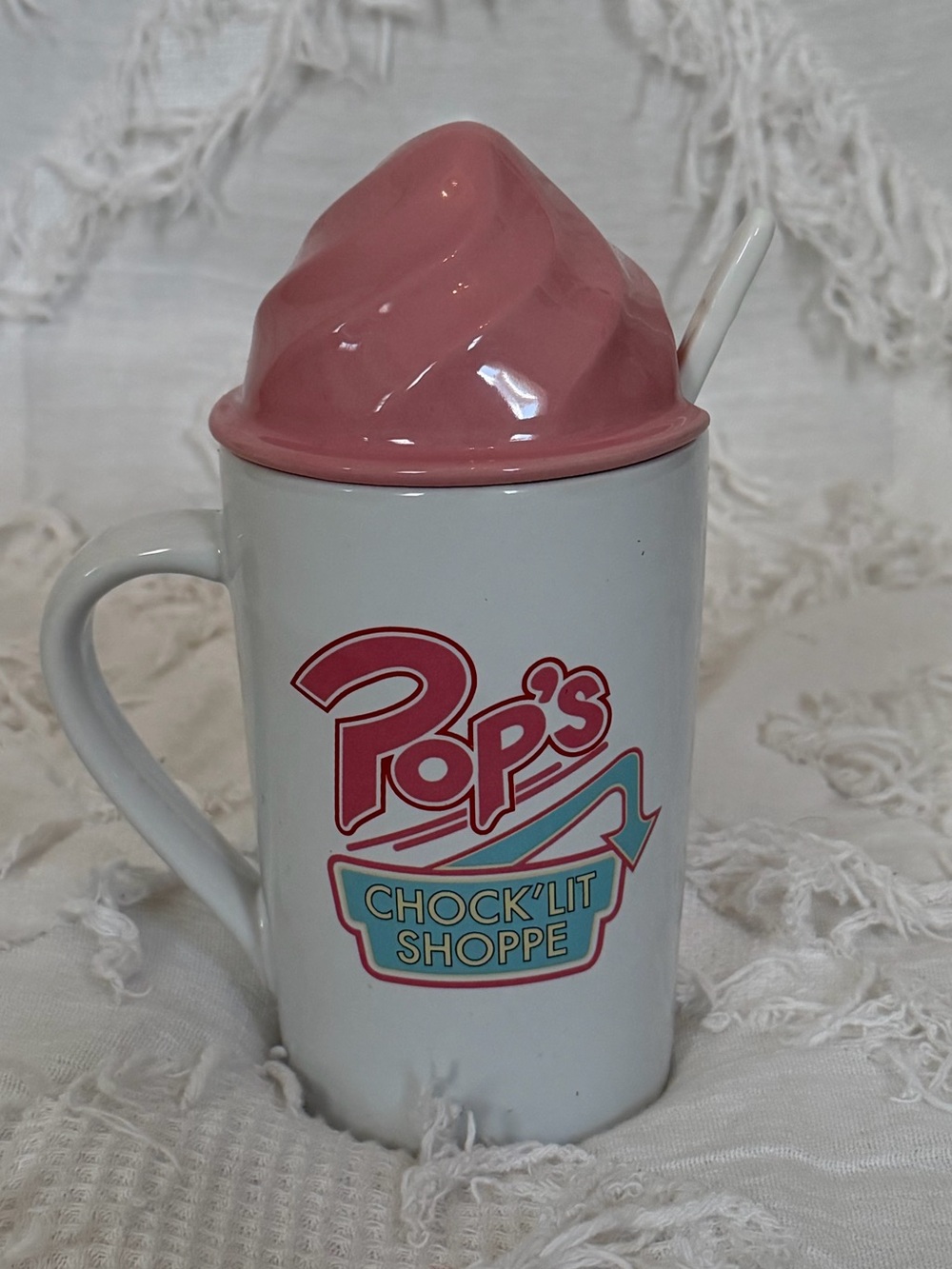 Riverdale Pop’s Chock’lit Shoppe Mug With Spoon - Picture 6 of 9